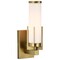 Nuvo Roselle - 1 Light Vanity - Natural Brass with White Glass 60/8041 - alternate 4